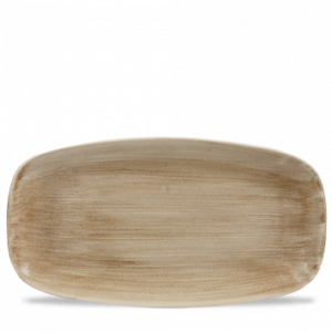 Antique Taupe Chefs' Oblong Plate