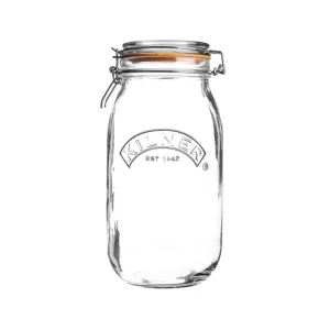 An image of a Kilner Clip Top Preserve Jar 1.5L