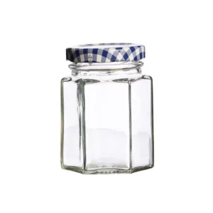 An image of a Kilner Hexagonal Twist Top Jar 110ml