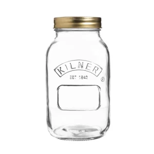 An image of a Kilner Screw Top Preserve Jar 1L