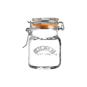 An image of a Kilner Square Clip Top Spice Jar 70ml