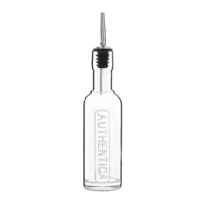 clear glass bitters bottle 525ml