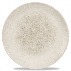 Churchill Raku Coupe Plate 10.25" Agate Grey