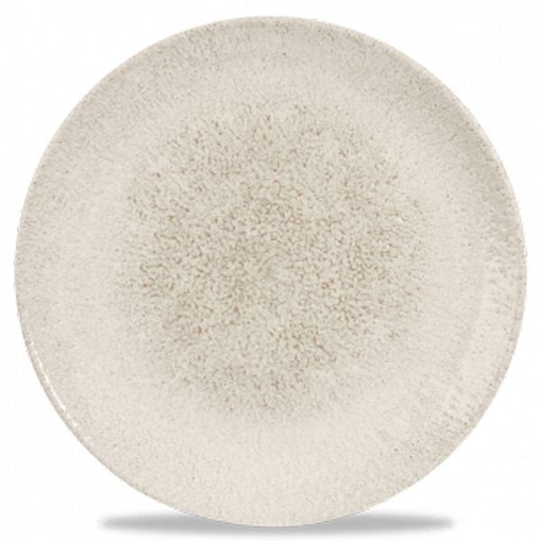 Churchill Raku Coupe Plate 10.25" Agate Grey