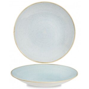 Churchill Stonecast Deep Coupe Plate 11" Duck Egg Blue