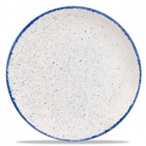 Hints Indigo Blue Coupe Plate 6.5"-0