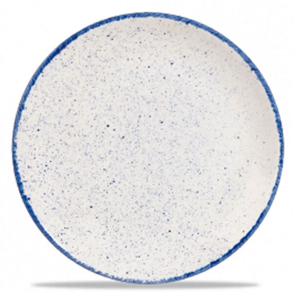 Hints Indigo Blue Coupe Plate 6.5"-0