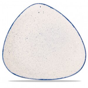 Hints Indigo Blue Triangle Plate 12.25″