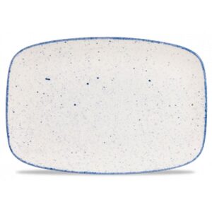 Hints Indigo Blue Chefs Oblong Platter 14″