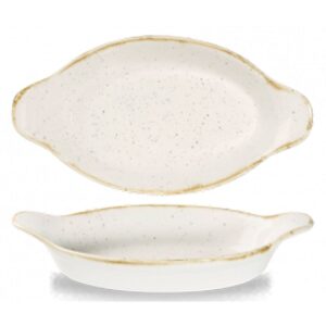 Churchill Stonecast Intermediate Oval Eared Dish