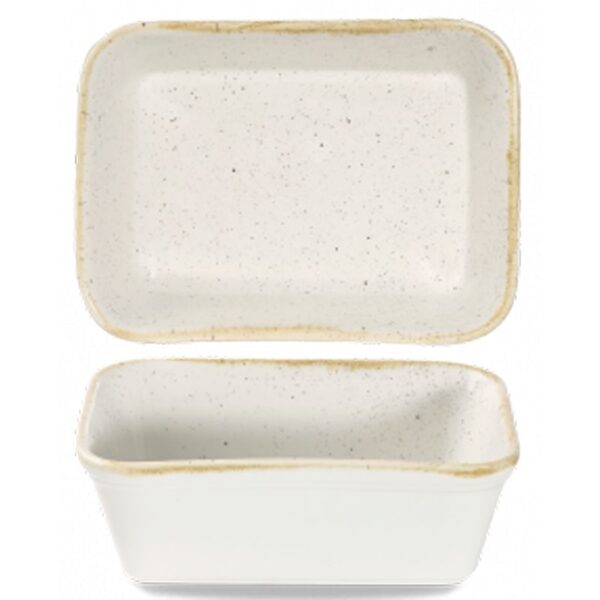 Churchill Stonecast Lasagne Dish Barley White