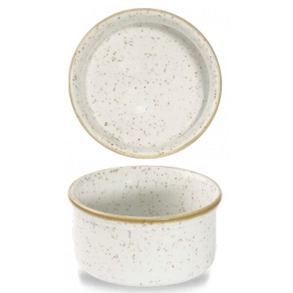 Churchill Stonecast Ramekin 3.5" Barley White