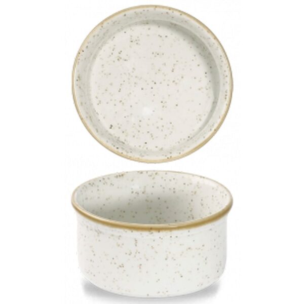 Churchill Stonecast Ramekin 2.75" Barley White