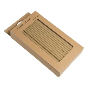 an image of Kraft Paper Straws