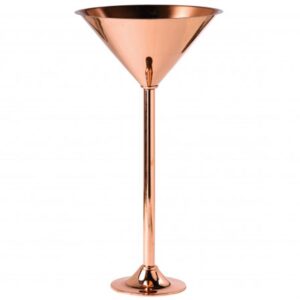 Artis Copper Martini Style Bottle Holder with Stand