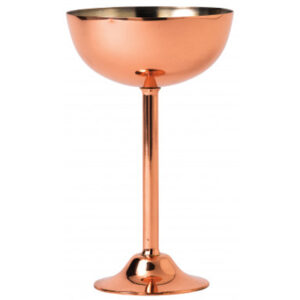 Tall Copper Goblet with Non Allergenic Lining 7oz