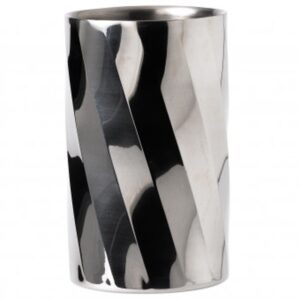 Swirl Wine Bottle Holder Stainless Steel