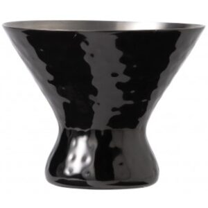 Hammered Black Nickel Sundae Dish 8.75oz