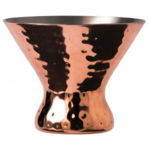 Artis Hammered Copper Double Wall Sundae Glass 250ml/8.75oz