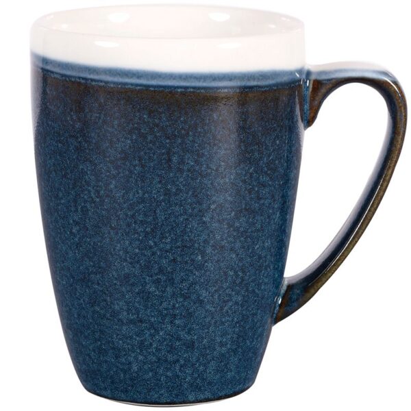 Churchill Monochrome Mug 12oz Sapphire Blue