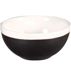 Churchill 16oz Monochrome Bowl Onyx Black