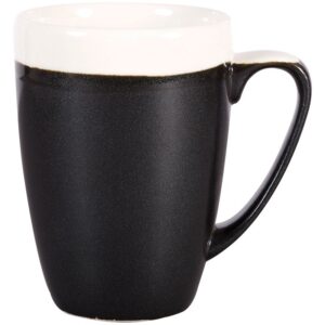 Churchill 12oz Monochrome Mug Onyx Black