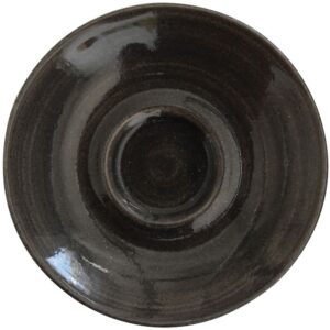 Iron Black Saucer 4.5″ (Fits Espresso Cups)