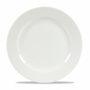 Churchill Isla Footed Plate 10.8″ White