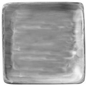 Modern Rustic Grey – Flat Square Plate 6″