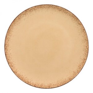 Bauscher Modern Rustic Flat Coupe Plate Natural Sand 28cm/11"