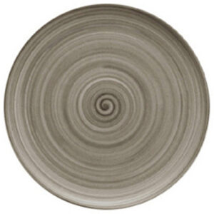 Bauscher Modern Rustic Wood Flat Coupe Plate 20cm/8"