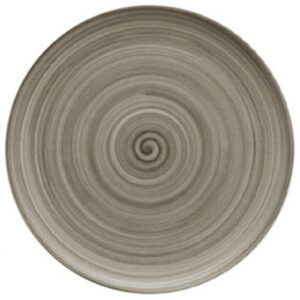 Bauscher Modern Rustic Wood Flat Coupe Plate 28.5cm/11.2"