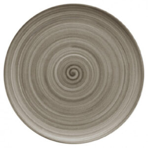 Bauscher Modern Rustic Wood Flat Coupe Plate 32.5cm/12.8"