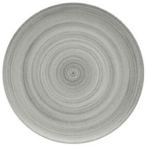 Modern Rustic Grey - Flat Coupe Plate 6"