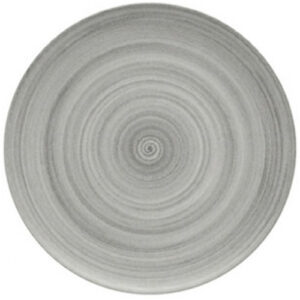 Modern Rustic Grey - Flat Coupe Plate 10.4"