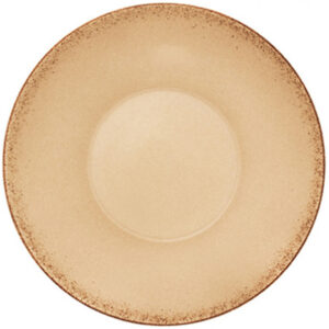 Bauscher Modern Rustic Deep Coup Plate Natural Sand 24.4cm/9.6"