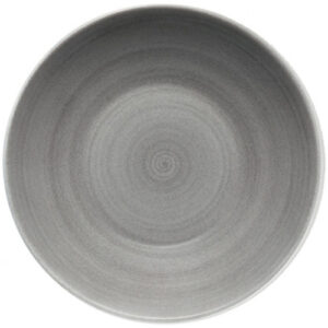 Modern Rustic Grey – Deep Coupe Plate 12″