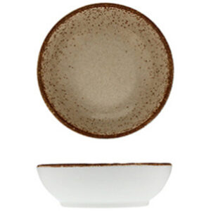 Modern Rustic - Dish Natural Wood 3.2"