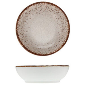 Modern Rustic - Dish Natural Gray 3.2"