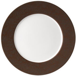 Purity Pearls Copper Rimmed Plate 32cm