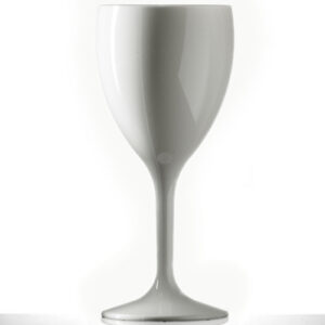 Premium Polycarbonate Wine Glass 11oz White