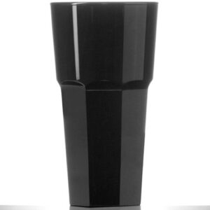 BBP Elite Remedy Polycarbonate Pint Glass Black 568ml/20oz