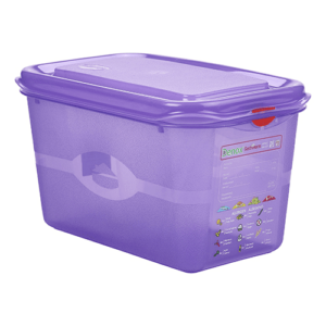 Allergen GN Storage Container 1/4 150mm Deep 4.3L