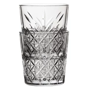 An image of a Utopia Timeless Vintage Stackable Old Fashioned Glass 340ml