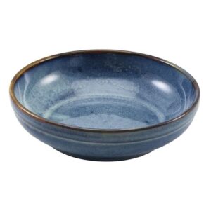 Terra Porcelain Aqua Blue Coupe Bowls-0