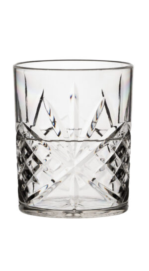 Utopia Symphony Plastic Stacking Double Old Fashioned Glass 320ml/11.25oz