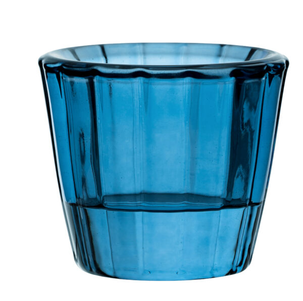 Ribbed Blue Nightlight Holder-12412