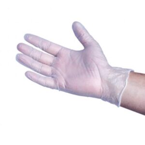 Powder Free Vinyl Clear Gloves Medium-0