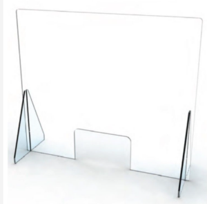 Universal Quick Set Acrylic Safety Screen