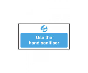 Use the Hand Sanitiser Vinyl Sticker